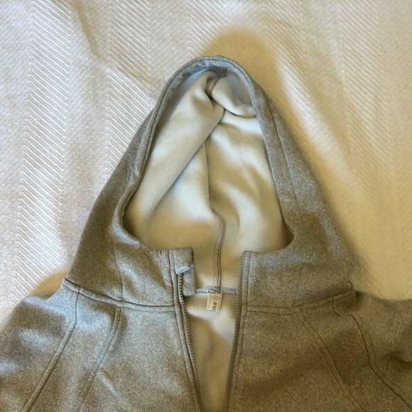 Cropped zip up sweatshirt - Picture 3 of 3